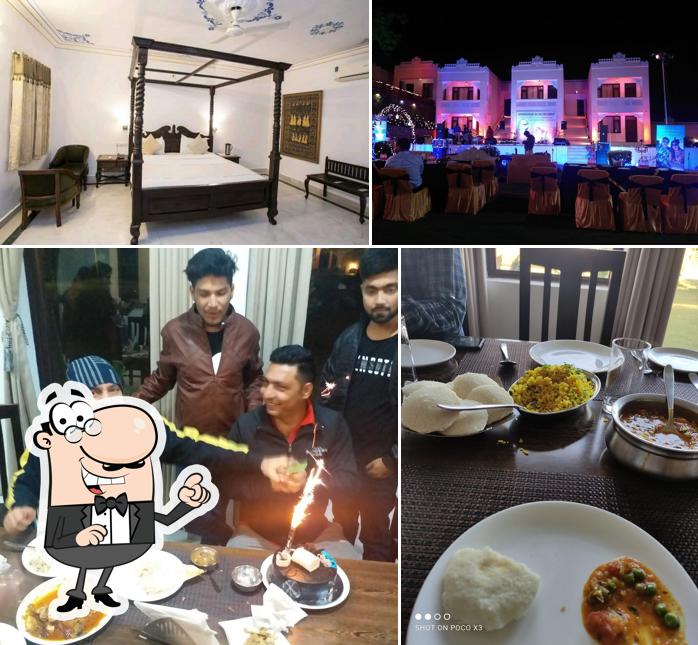 The image of interior and dining table at The Sky Imperial Hill Garden Retreat