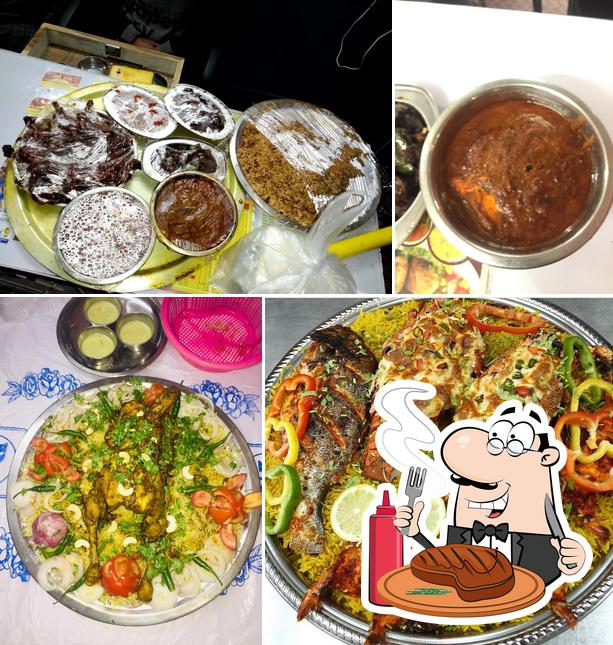 Get meat dishes at lazeez rasturant