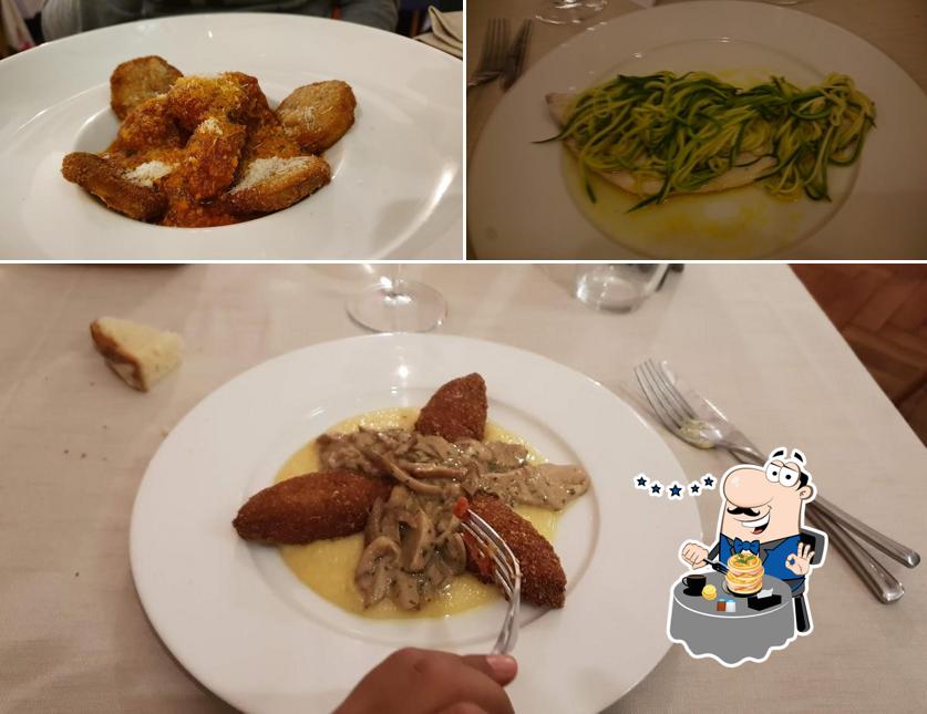 Cibo al Ristorante Rocca Forte