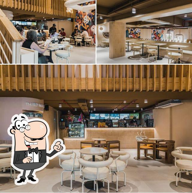 The interior of Third Wave Coffee