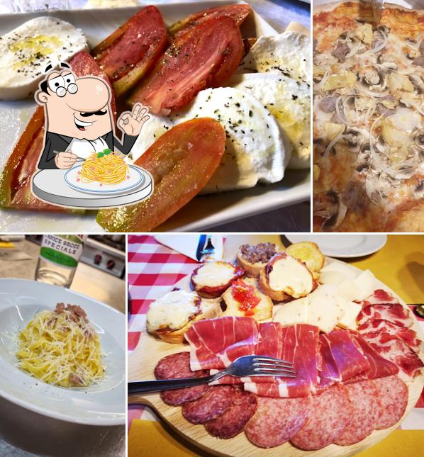 Spaghetti alla carbonara al Agriturismo La Selva