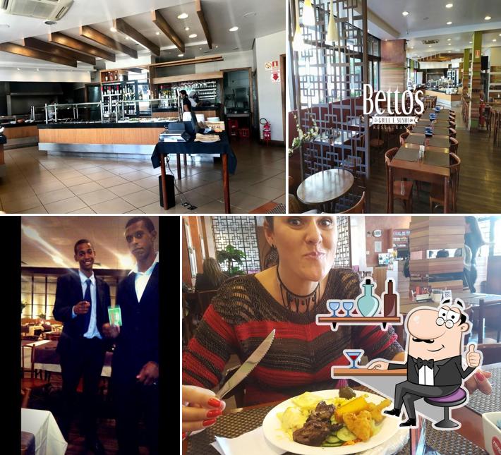 Veja imagens do interior do Betto's Grill