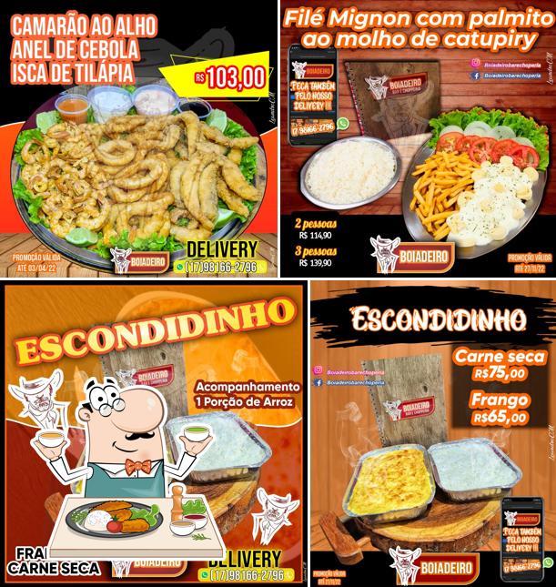 Batatas fritas em Boiadeiro Restaurante e Choperia
