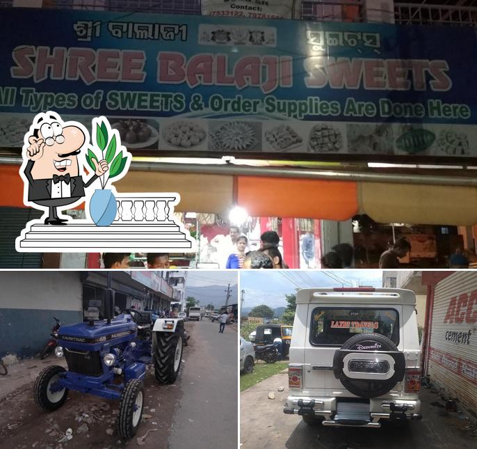 Check out how Balaji sweets and bakery looks outside