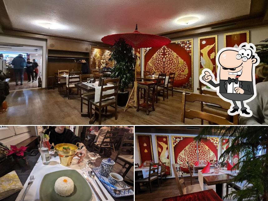 Gli interni di Diaw Thai Restaurant