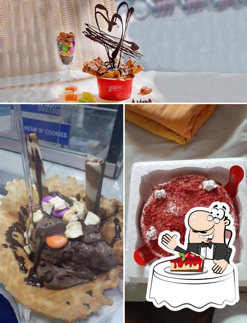 Giani's Ice Cream provides a range of desserts