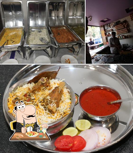 The photo of Hotel Saiprasad Executive’s food and bar counter
