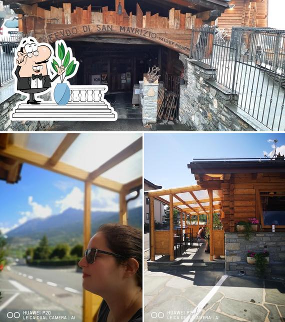 Gli esterni di Feudo di San Maurizio di Vallet Michel
