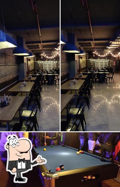 Check out the photo showing interior and food at GRILL KITCHEN PRAHLADNAGAR
