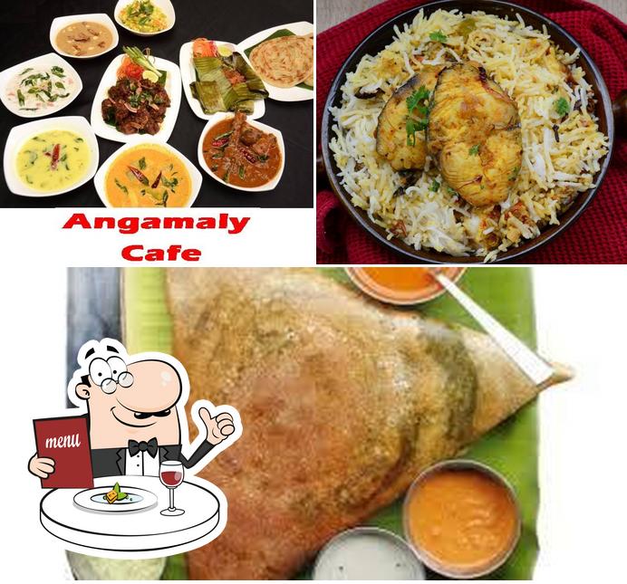 Food at Angamaly cafe