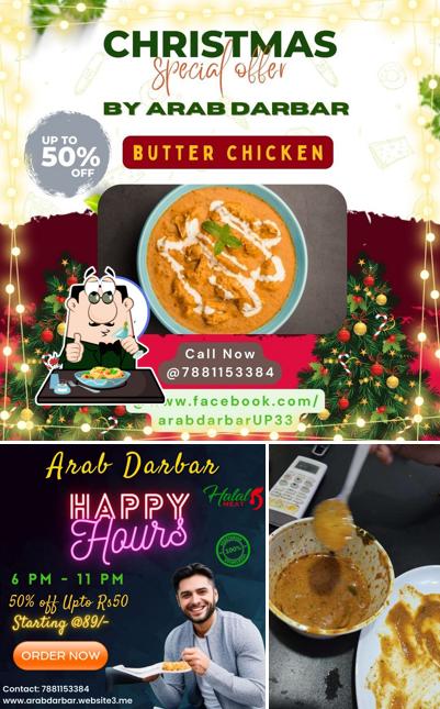 Food at Arab Darbar