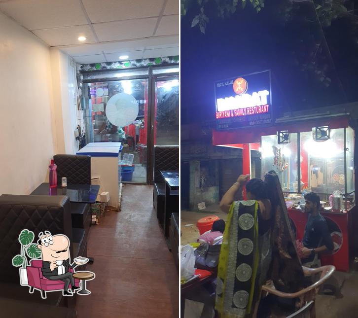 Check out how BHARAT BIRIYANI looks inside