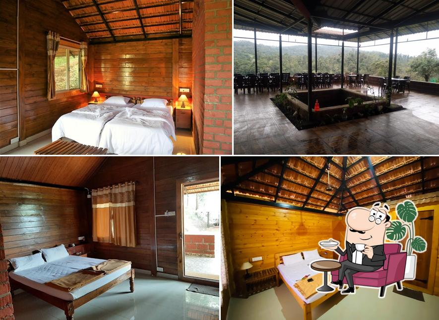 The interior of Kadumane Hills Veg Resort