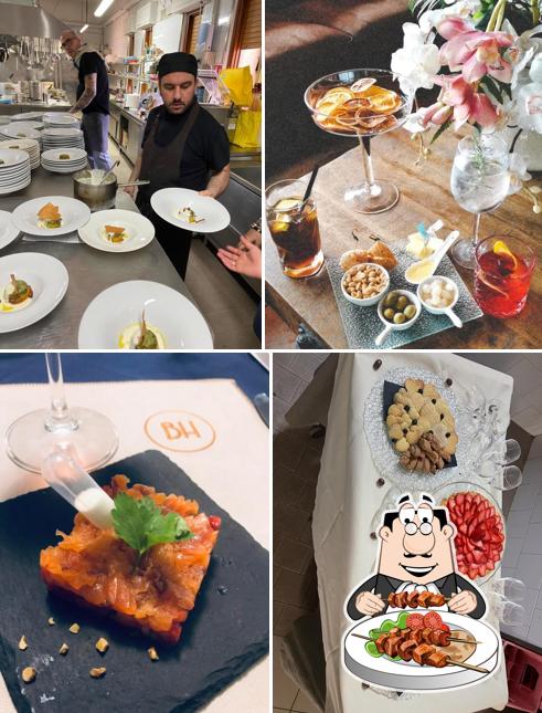 Cibo al Ristorante Belvedere all'Hermitage