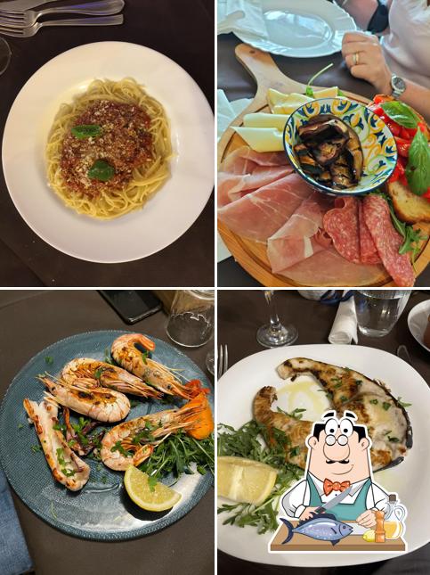 Salmone grigliato al Ristorante al gambero rosso