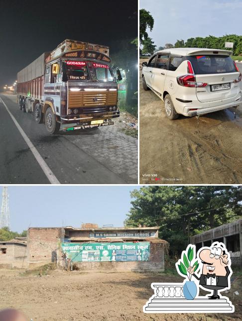 Check out how Sanik Dhaba looks outside