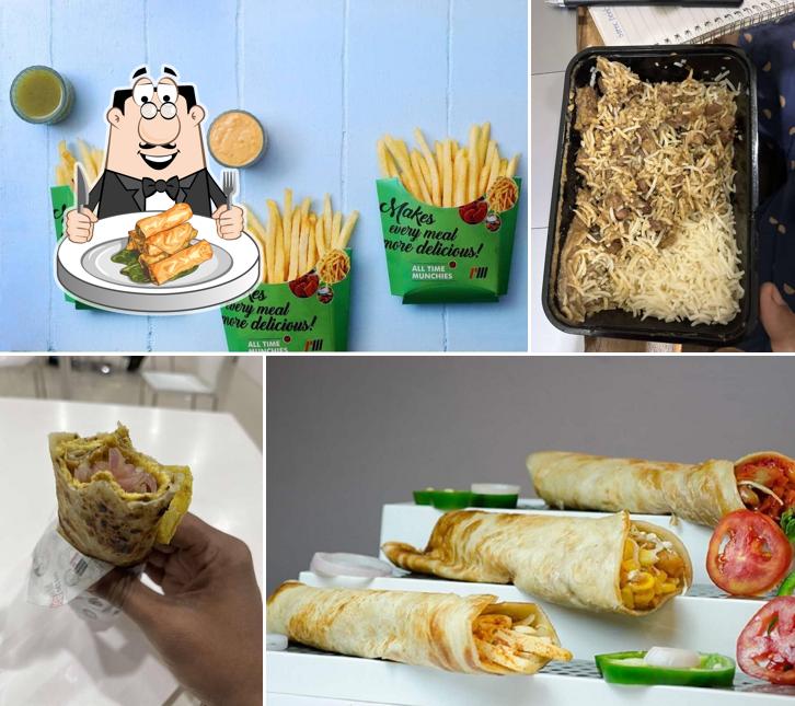 Spring rolls at Rolls Mania