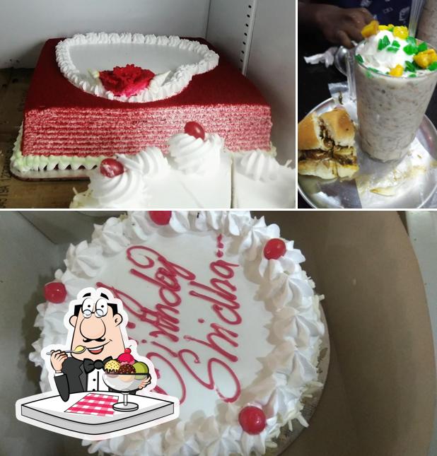 Sona Bakery offers a selection of desserts