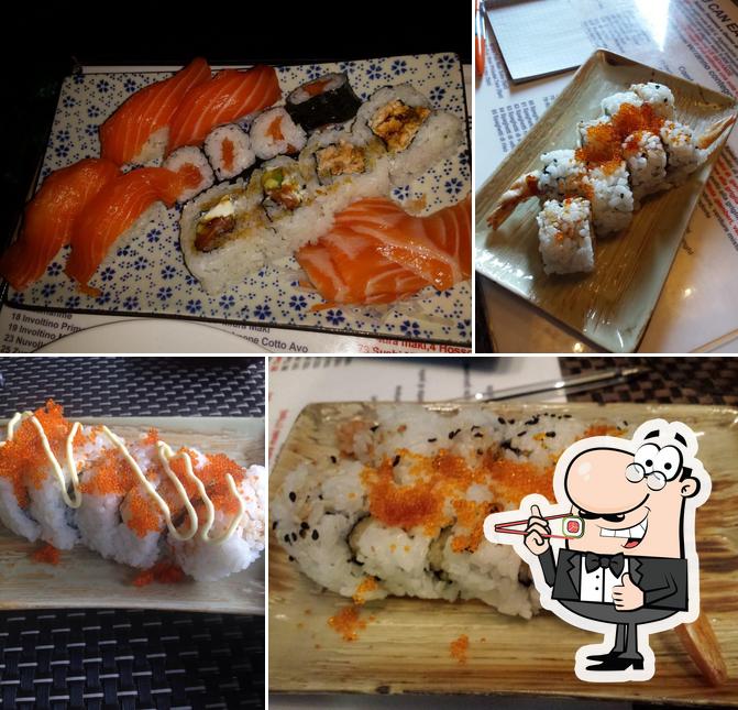 Prova le diverse opzioni di sushi
