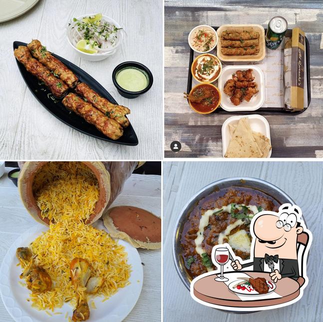 There’s a selection of dishes for meat lovers
