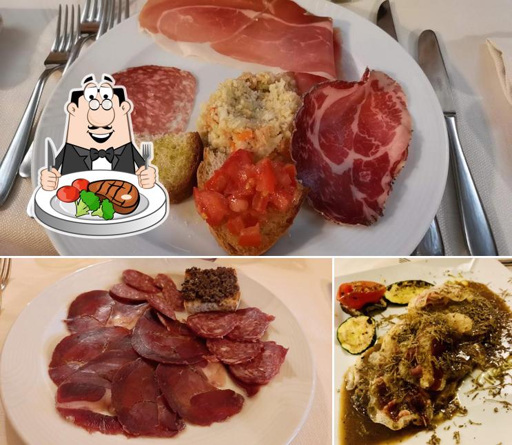 C'è un'ampia gamma di piatti per gli amanti della carne