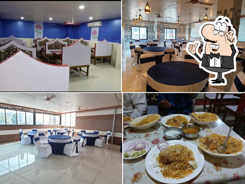 The interior of Royal Anmol Restaurant