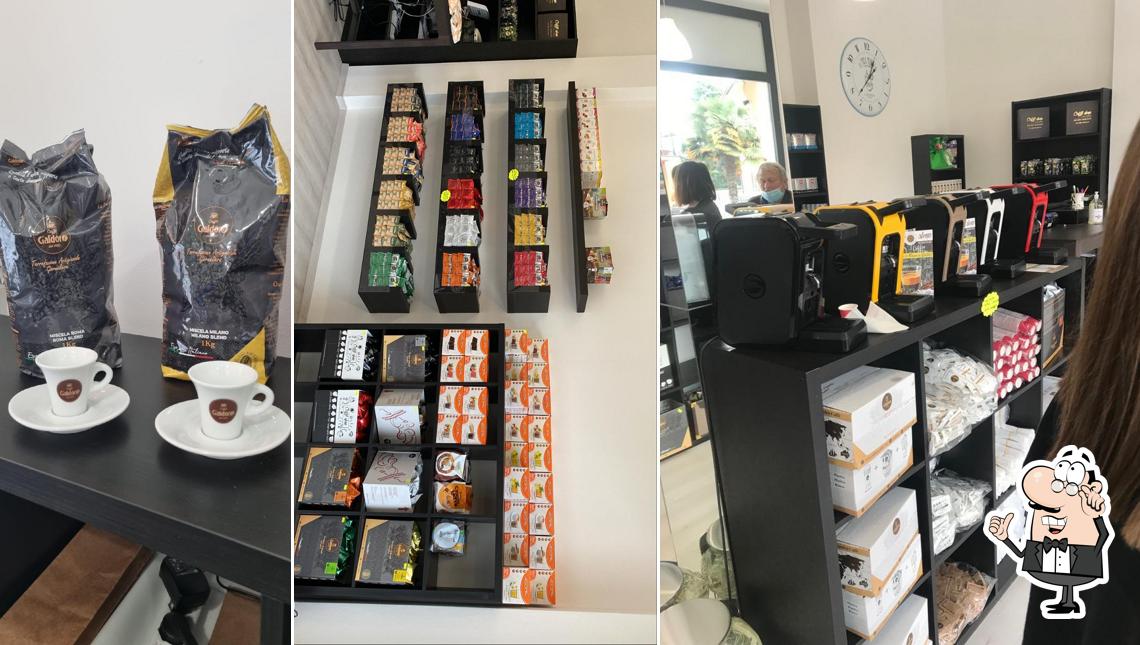 Dai un'occhiata agli interni di Caffè-Shop Montello Bergamo Cialde, Capsule & Macchine da caffè