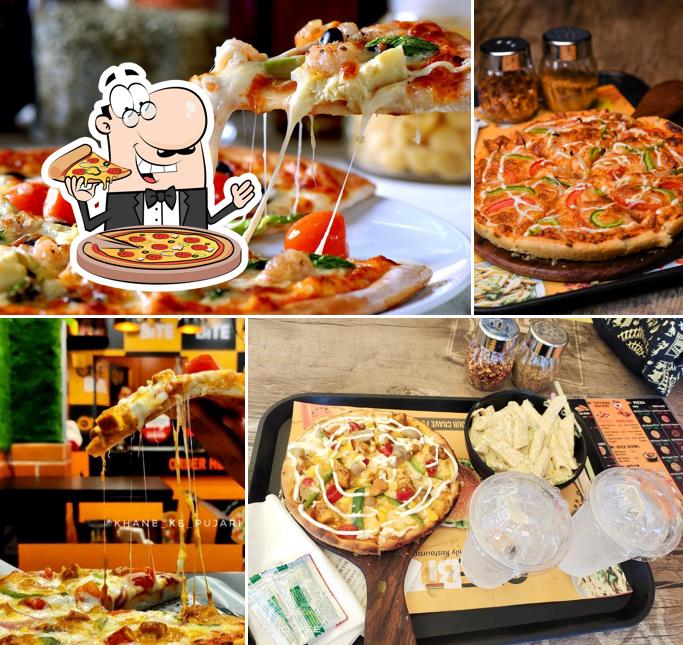 Order various kinds of pizza