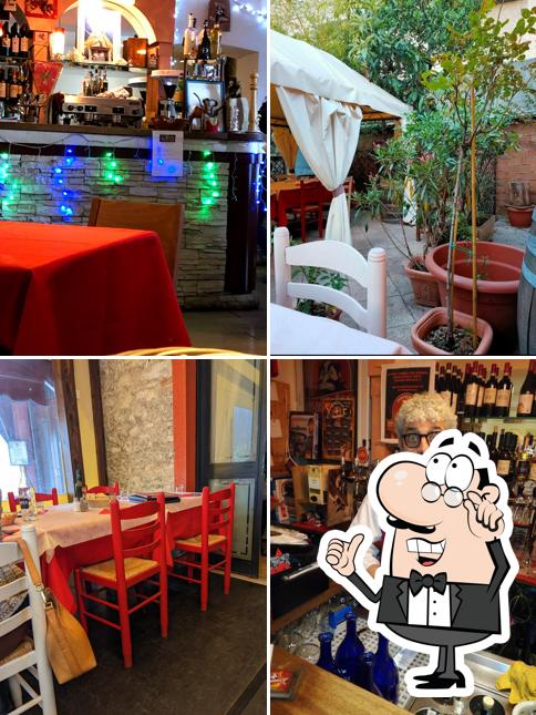 Gli interni di Ristorante Osteria Mangiafuoco