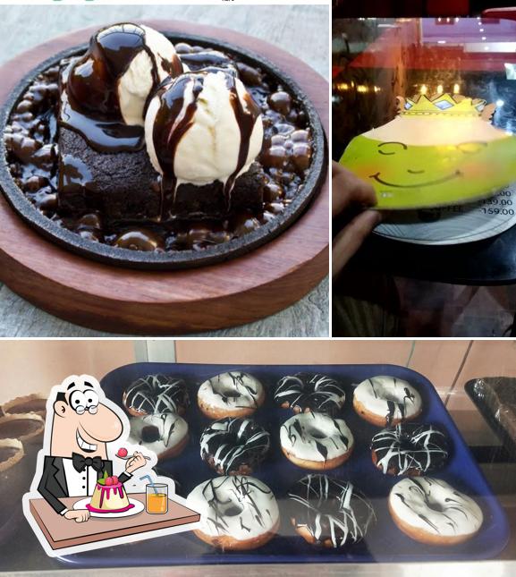 Pizzeria offers a variety of desserts