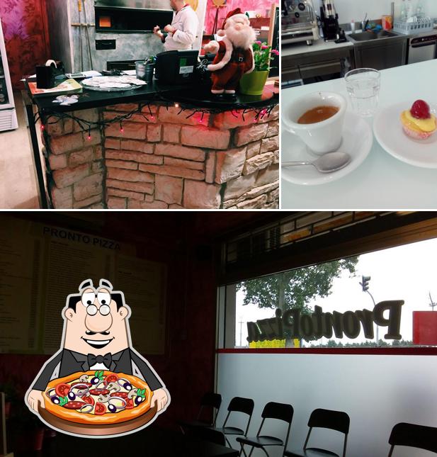 A Pizzeria Pronto Pizza, puoi assaggiare una bella pizza