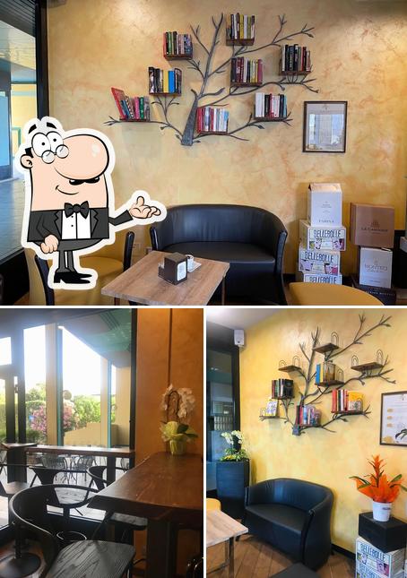 Dai un'occhiata agli interni di 21 Zero 8 Cafè