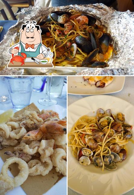 Ordina la cucina di mare a Hotel Ristorante Caravella