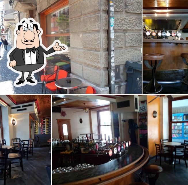 Gli interni di Safari Bar