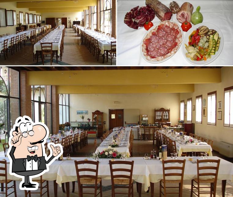 Questa è la immagine che mostra la interni e cibo di Agriturismo La Sercola Azienda Agricola