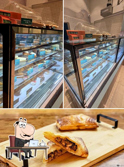 Take a look at the photo displaying interior and food at Baked IT