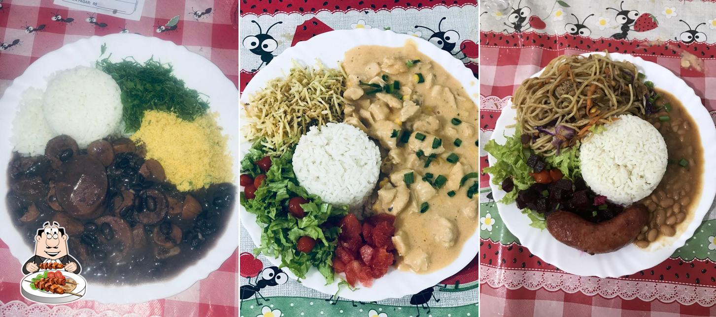 Platos en Restaurante Comida Caseira CBBF
