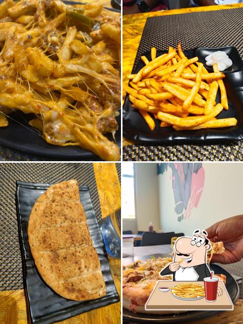 French fries at Cheesy hut