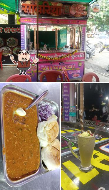 Among different things one can find food and exterior at Dilkhush Snacks Centre sawariya ice cream & kulfi faluda