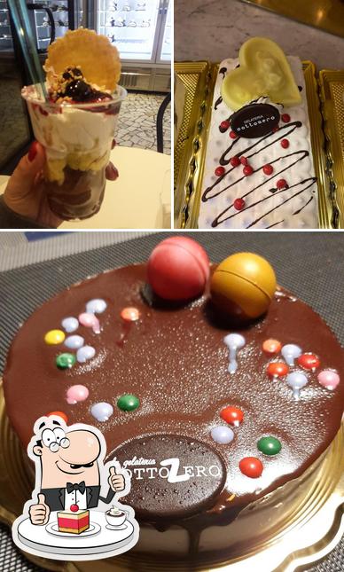 Gelateria Sottozero propone un'ampia gamma di dolci