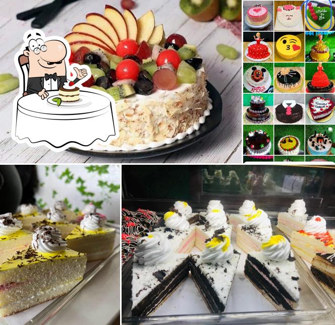 Him Cakes - Best Cake Shop in Bilaspur provides a selection of sweet dishes