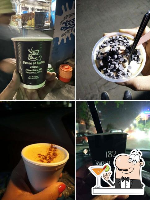 Jaipur Dairy Coffee is distinguished by drink and food