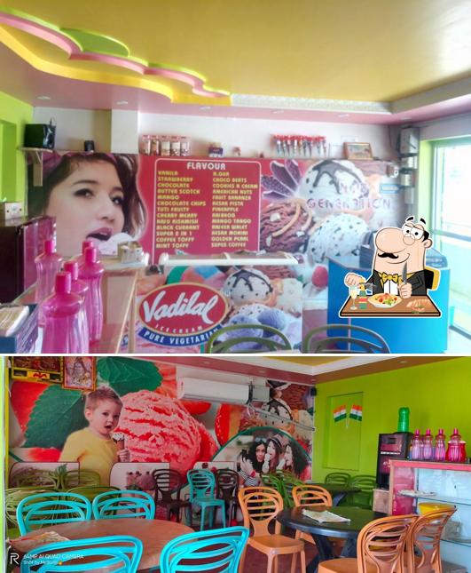 Meals at New Generations Ice Cream parlour