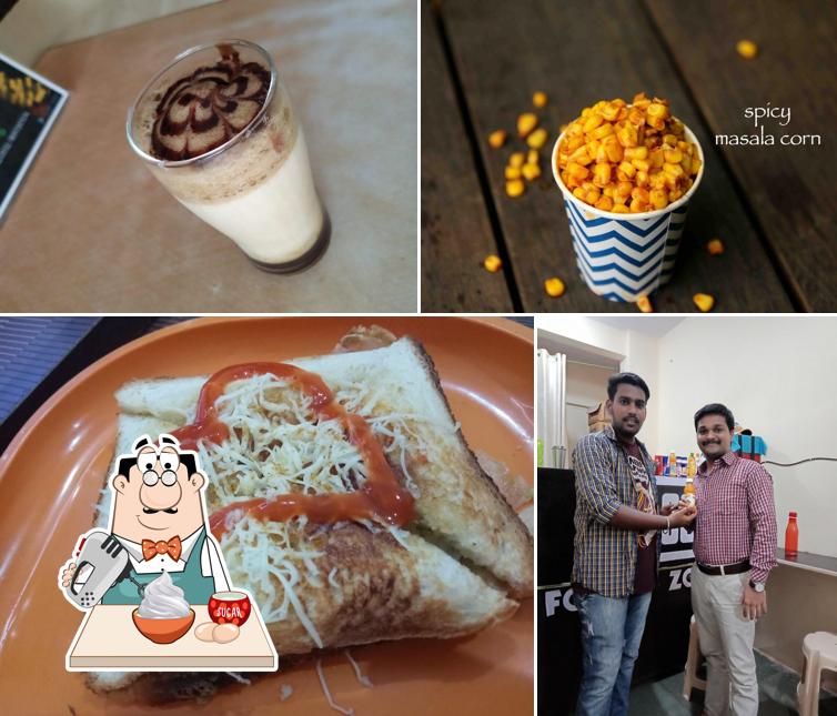 PUBG food zone offers a selection of sweet dishes