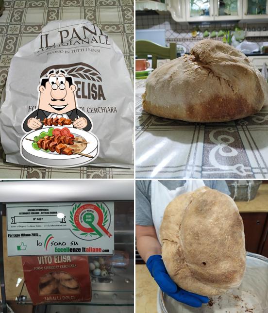 Cibo al Panificio Vito Elisa