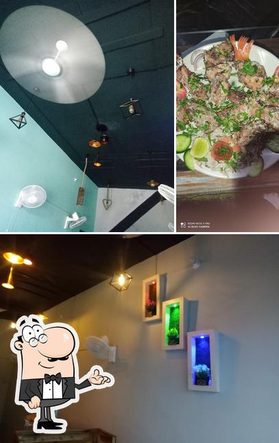 Among various things one can find interior and food at Punjabi Zayka