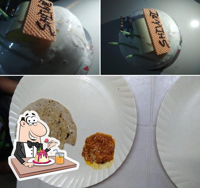 RADHE TERRACE FAMILY RESTAURANT serves a number of desserts