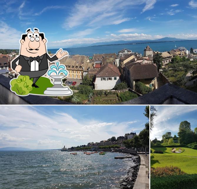 Gli esterni di Riverside restaurants Sàrl