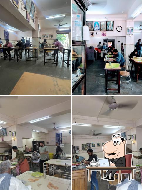 The interior of Sree Narayana Lunch Home