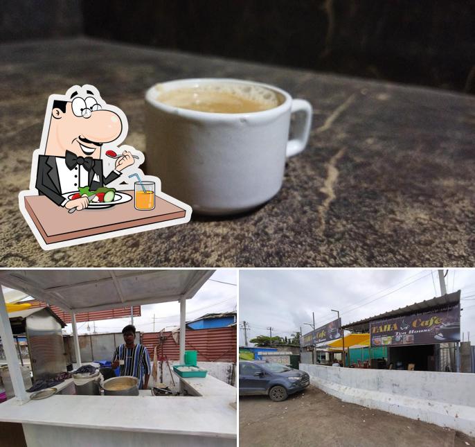 Check out the photo depicting food and beverage at Taha Cafe tea house
